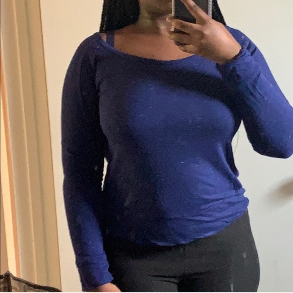 Aeropostale Blue Sweater Womens Crew Neck - Size M